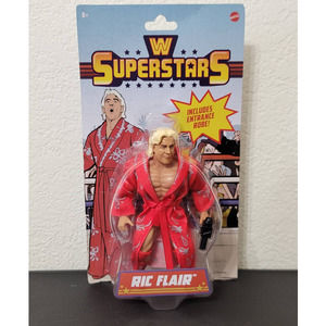 WWE Superstars Ric Flair Action Figure Entrance Robe Mattel Official License NIB